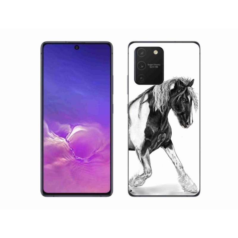 Gelový kryt mmCase na mobil Samsung Galaxy S10 Lite - kůň