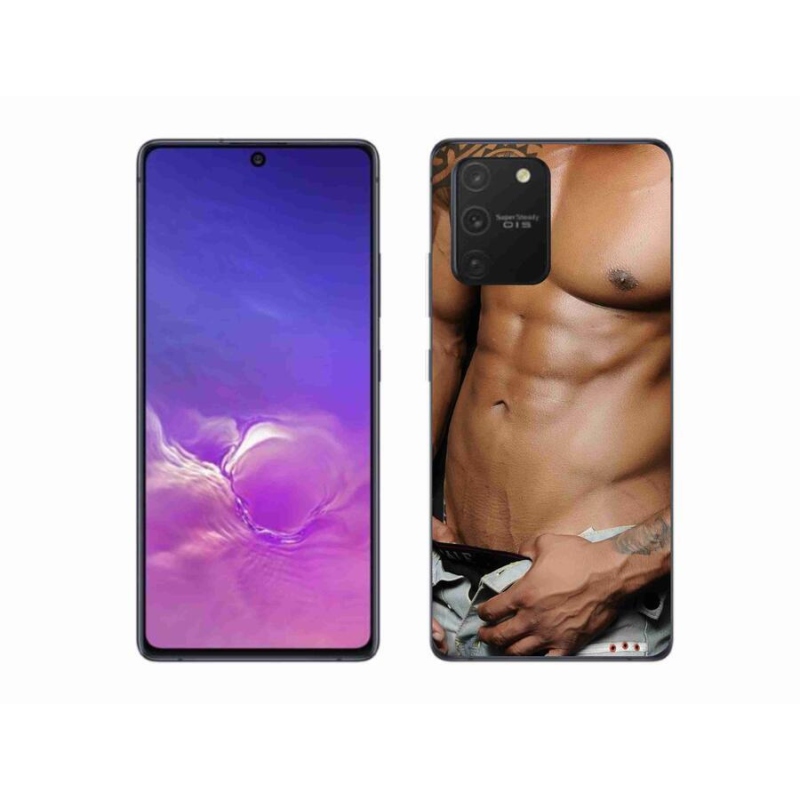 Gelový kryt mmCase na mobil Samsung Galaxy S10 Lite - sexy muž