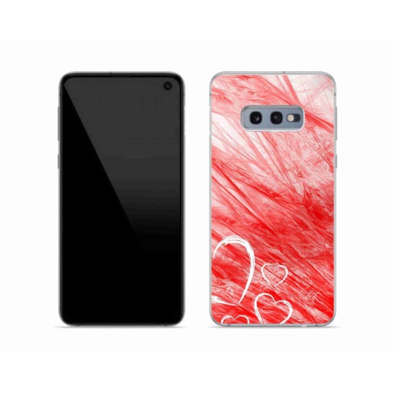 Gelový kryt mmCase na mobil Samsung Galaxy S10e - heart