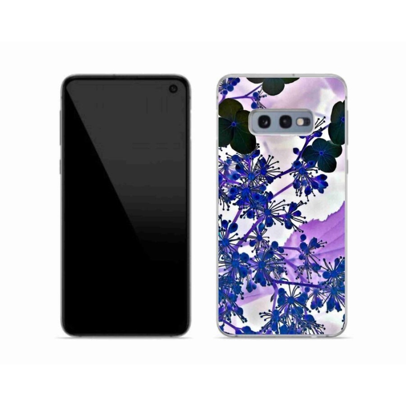 Gelový kryt mmCase na mobil Samsung Galaxy S10e - květ hortenzie