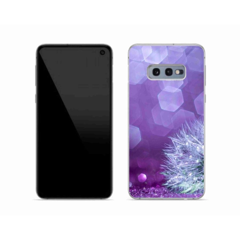 Gelový kryt mmCase na mobil Samsung Galaxy S10e - odkvetlá pampeliška 2