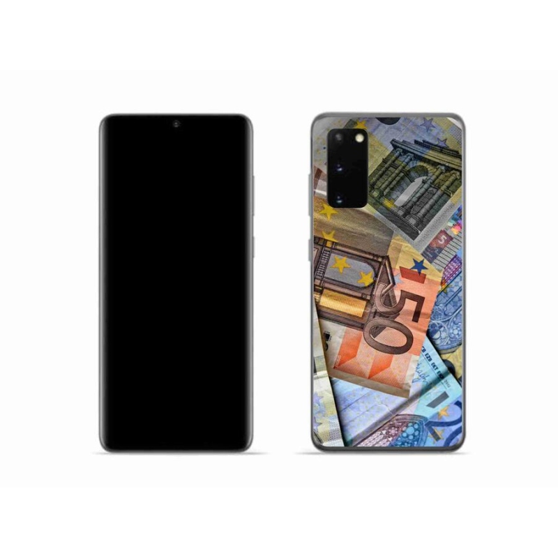 Gelový kryt mmCase na mobil Samsung Galaxy S20 - euro