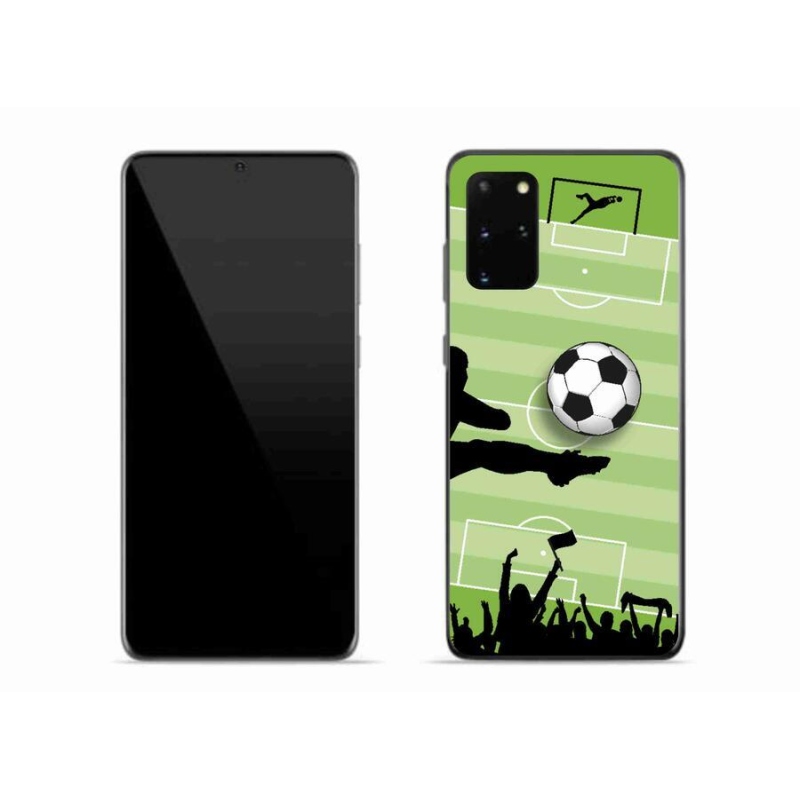 Gelový kryt mmCase na mobil Samsung Galaxy S20 Plus - fotbal 3