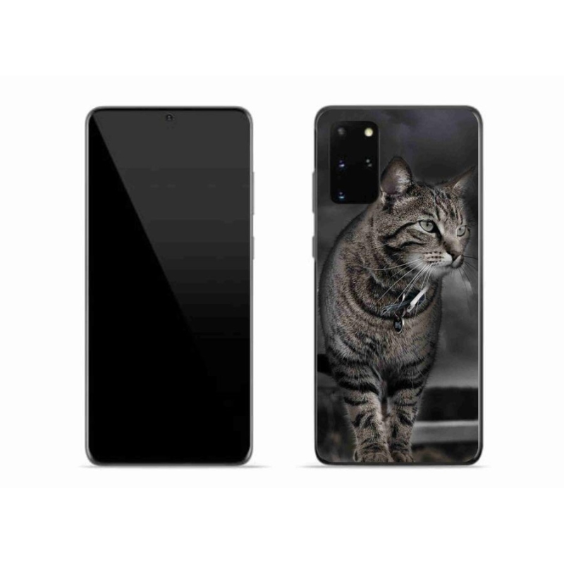 Gelový kryt mmCase na mobil Samsung Galaxy S20 Plus - kočka