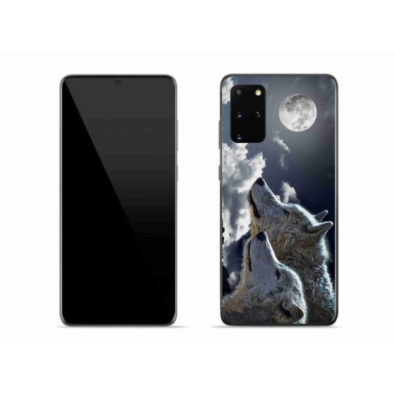 Gelový kryt mmCase na mobil Samsung Galaxy S20 Plus - vlci