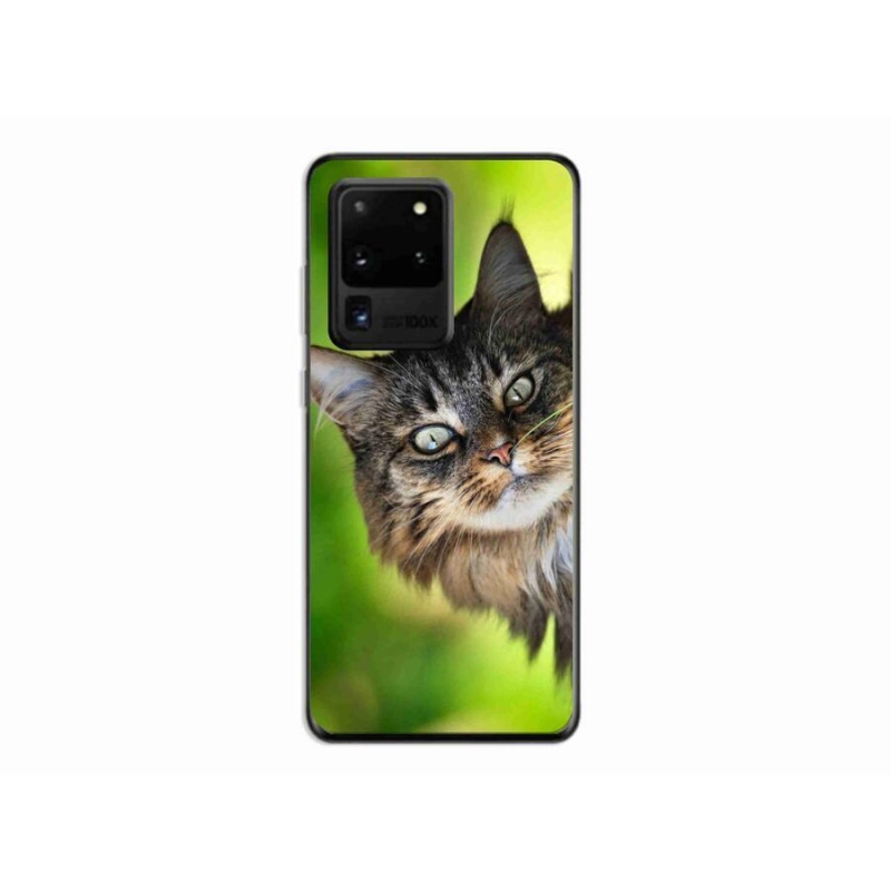 Gelový kryt mmCase na mobil Samsung Galaxy S20 Ultra - kočka 3