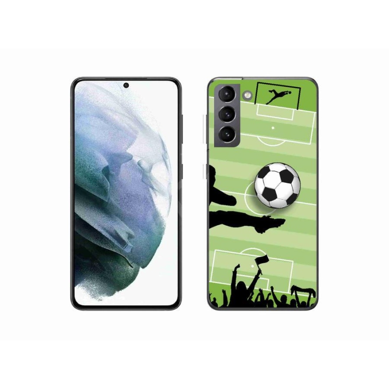 Gelový kryt mmCase na mobil Samsung Galaxy S21 - fotbal 3