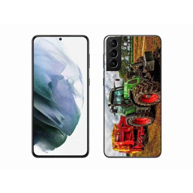 Gelový kryt mmCase na mobil Samsung Galaxy S21 Plus - traktor 4