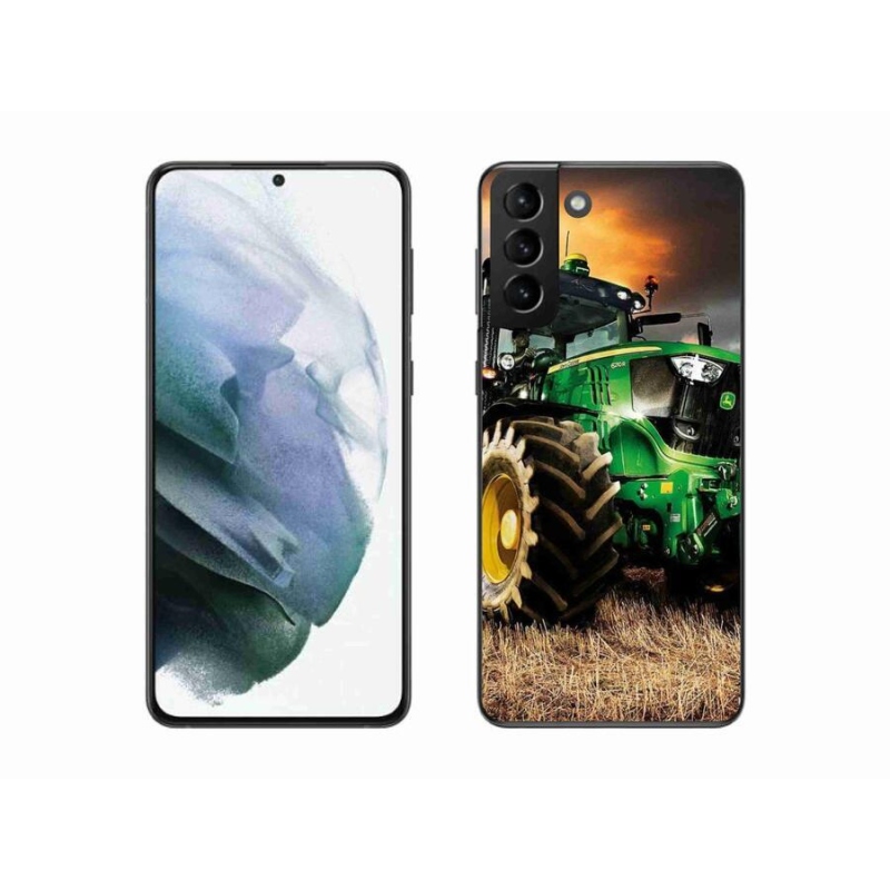Gelový kryt mmCase na mobil Samsung Galaxy S21 Plus - traktor