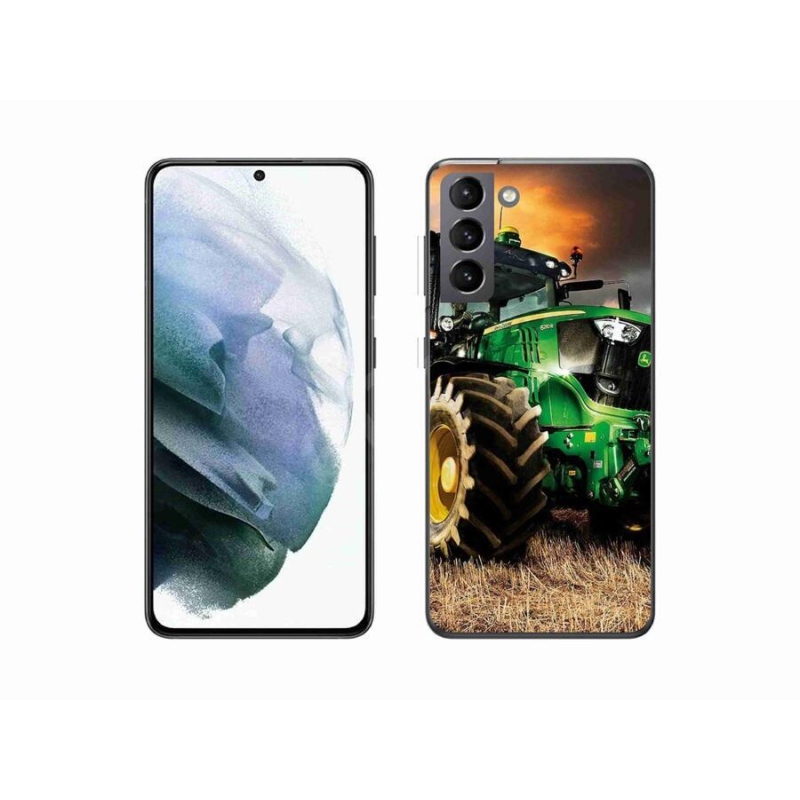 Gelový kryt mmCase na mobil Samsung Galaxy S21 - traktor
