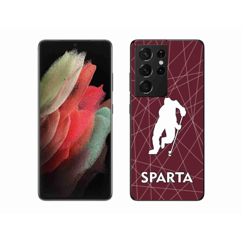 Gelový kryt mmCase na mobil Samsung Galaxy S21 Ultra 5G - Sparta