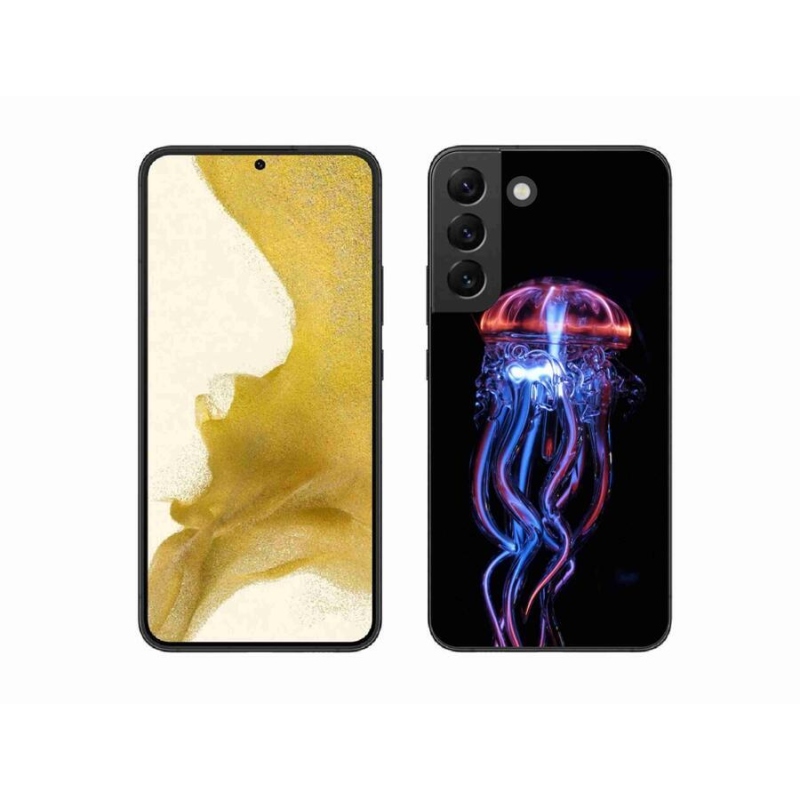 Gelový kryt mmCase na mobil Samsung Galaxy S22+ 5G - medúza