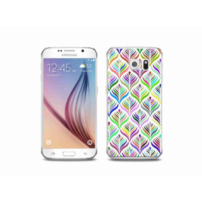 Gelový kryt mmCase na mobil Samsung Galaxy S6 - abstrakt 15