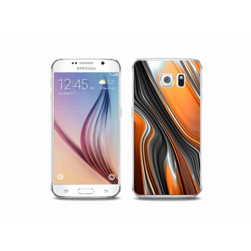 Gelový kryt mmCase na mobil Samsung Galaxy S6 - abstrakt 3