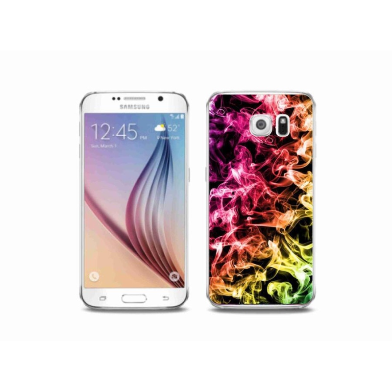 Gelový kryt mmCase na mobil Samsung Galaxy S6 - abstraktní vzor 6