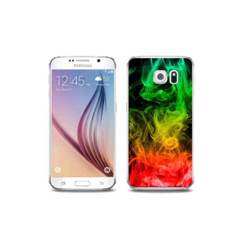 Gelový kryt mmCase na mobil Samsung Galaxy S6 - abstraktní vzor 7