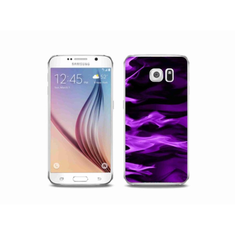 Gelový kryt mmCase na mobil Samsung Galaxy S6 - abstraktní vzor 9
