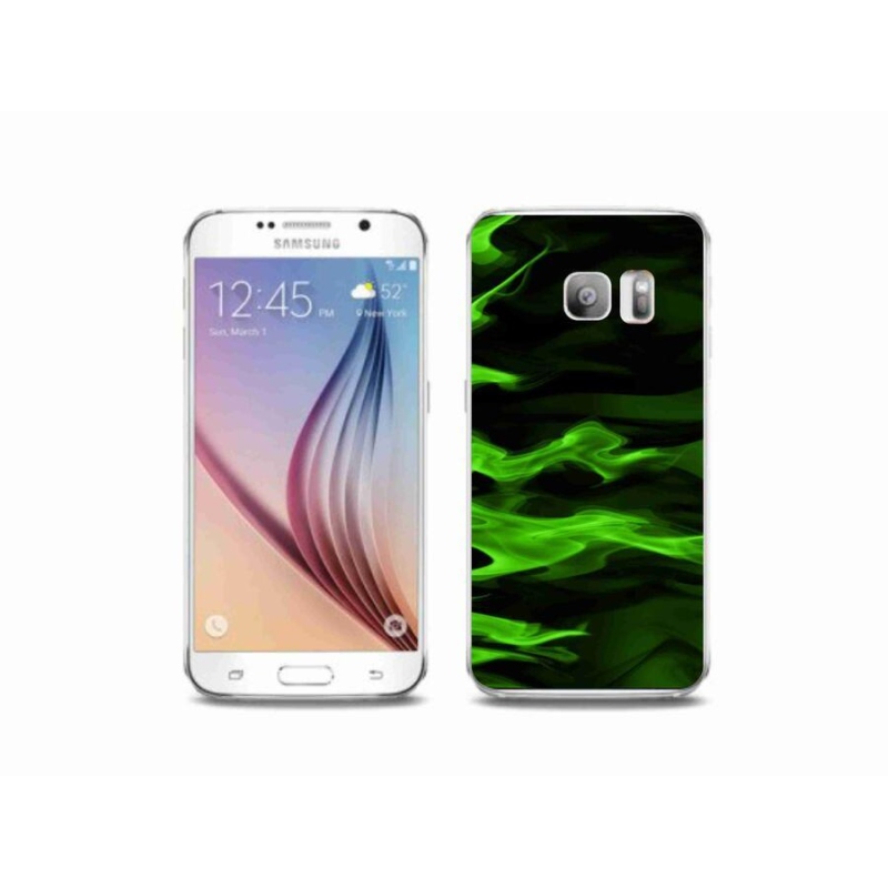 Gelový kryt mmCase na mobil Samsung Galaxy S6 Edge - abstraktní vzor 10