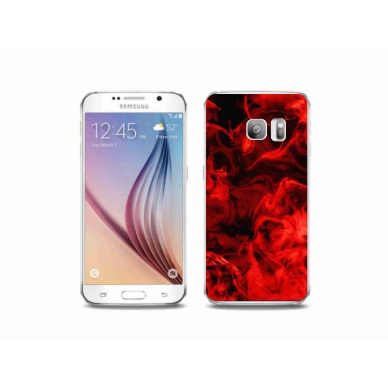Gelový kryt mmCase na mobil Samsung Galaxy S6 Edge - abstraktní vzor 11