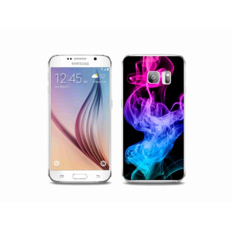 Gelový kryt mmCase na mobil Samsung Galaxy S6 Edge - abstraktní vzor 8