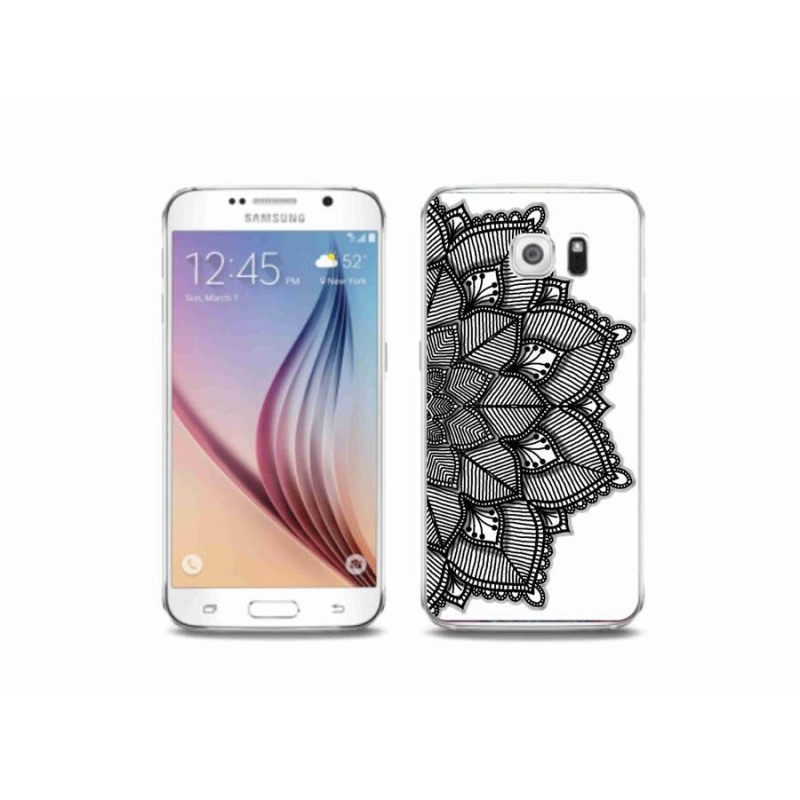 Gelový kryt mmCase na mobil Samsung Galaxy S6 - mandala
