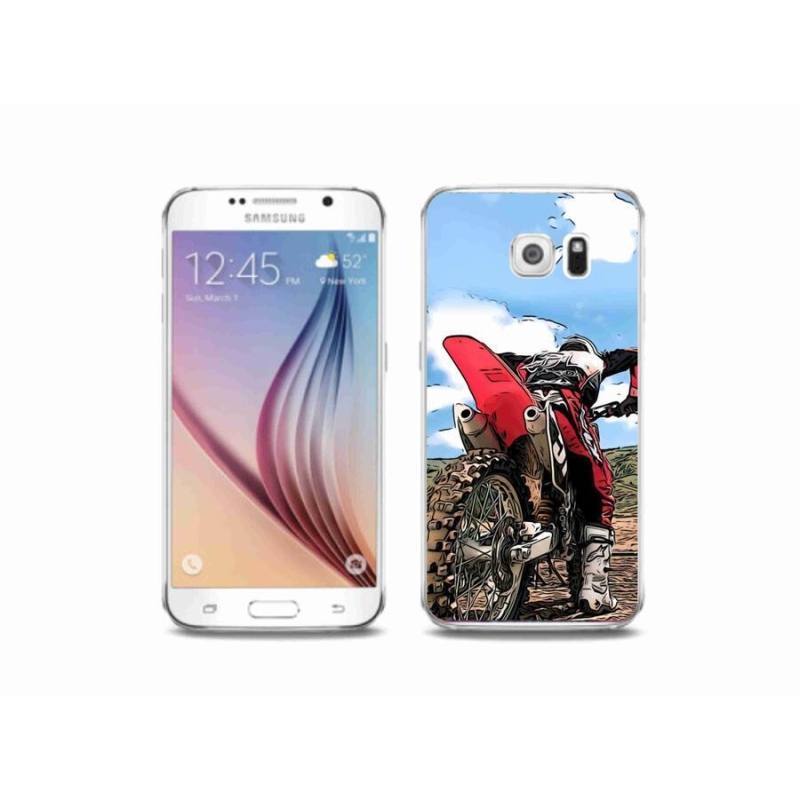 Gelový kryt mmCase na mobil Samsung Galaxy S6 - moto