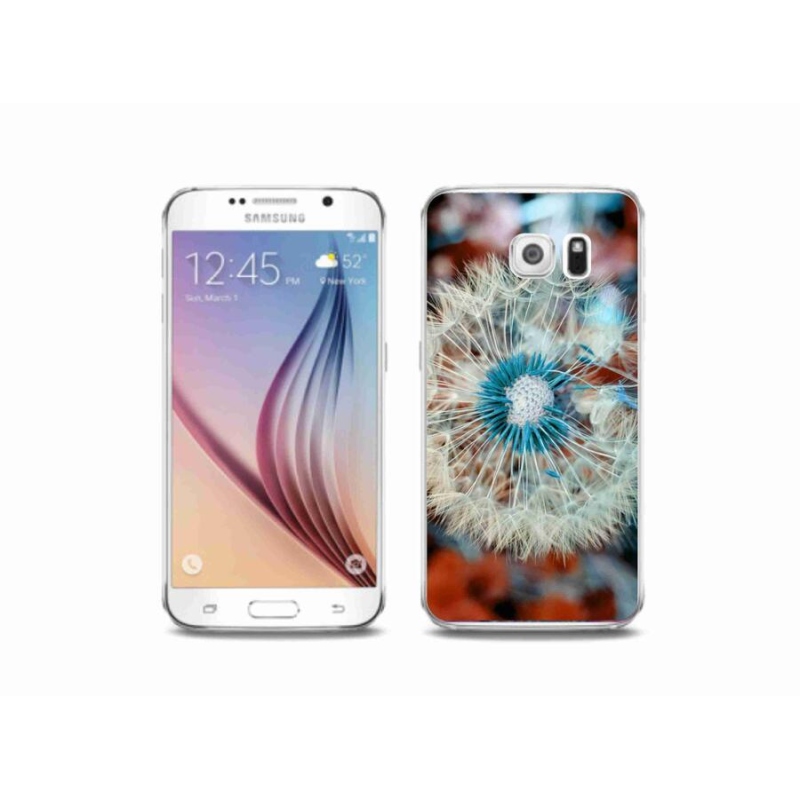 Gelový kryt mmCase na mobil Samsung Galaxy S6 - odkvetlá pampeliška 1