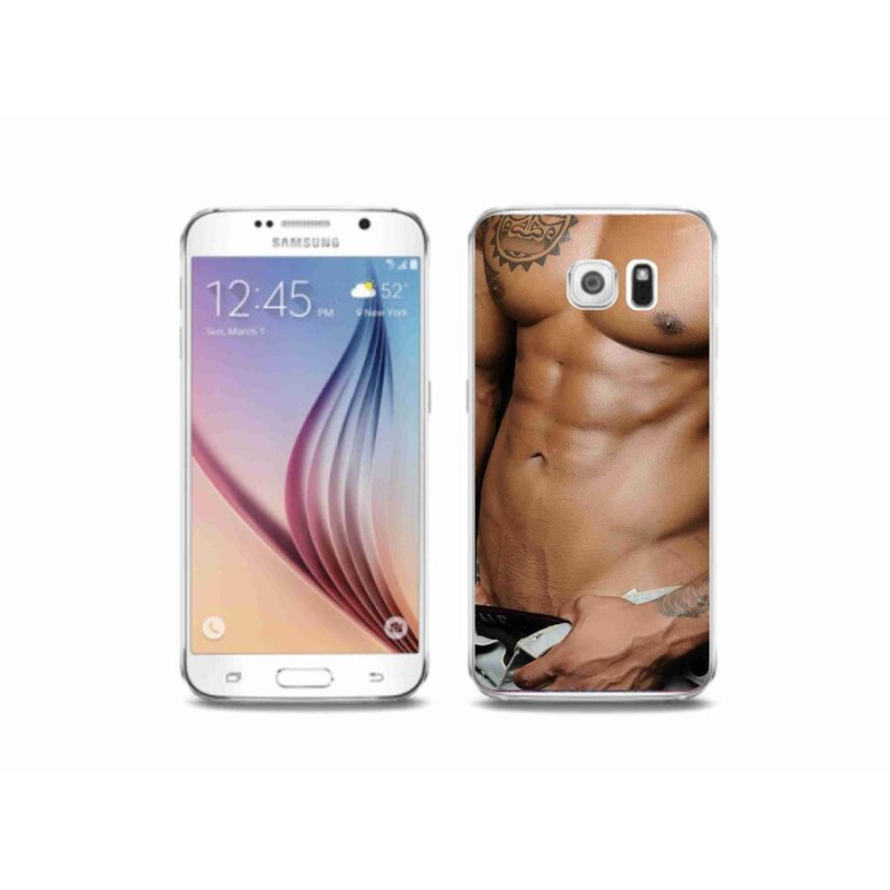 Gelový kryt mmCase na mobil Samsung Galaxy S6 - sexy muž