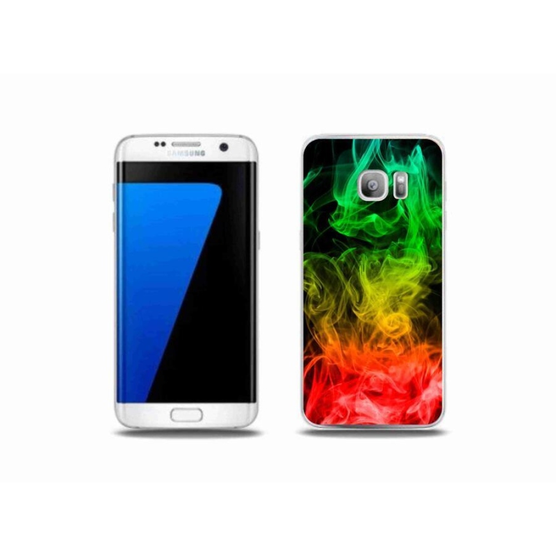 Gelový kryt mmCase na mobil Samsung Galaxy S7 Edge - abstraktní vzor 7
