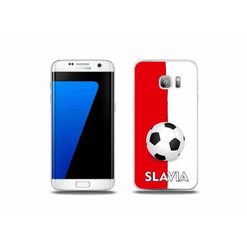 Gelový kryt mmCase na mobil Samsung Galaxy S7 Edge - fotbal 2