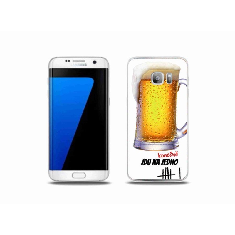 Gelový kryt mmCase na mobil Samsung Galaxy S7 Edge - jdu na jedno