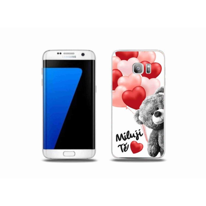 Gelový kryt mmCase na mobil Samsung Galaxy S7 Edge - miluji Tě