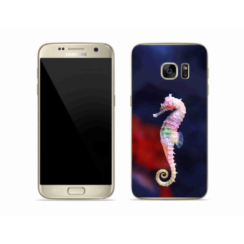 Gelový kryt mmCase na mobil Samsung Galaxy S7 Edge - mořský koník