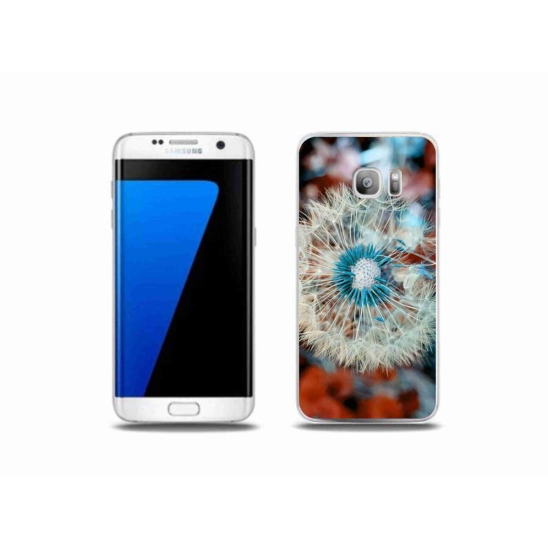 Gelový kryt mmCase na mobil Samsung Galaxy S7 Edge - odkvetlá pampeliška 1