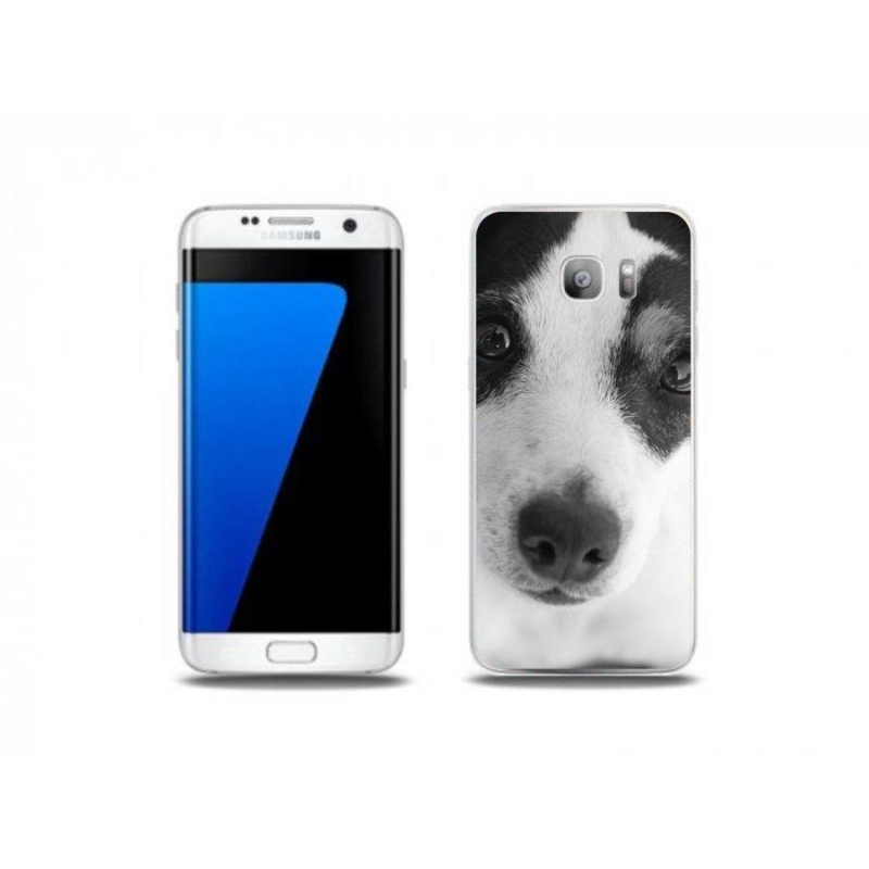 Gelový kryt mmCase na mobil Samsung Galaxy S7 Edge - pes