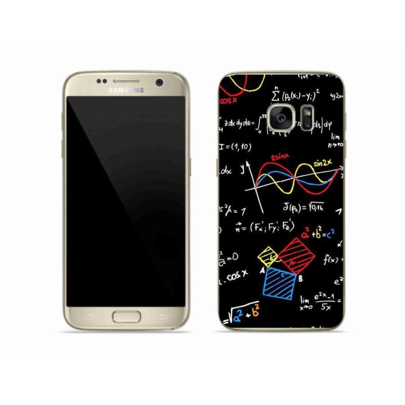 Gelový kryt mmCase na mobil Samsung Galaxy S7 Edge - vzorečky