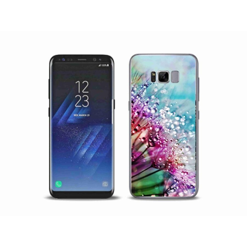 Gelový kryt mmCase na mobil Samsung Galaxy S8 Plus - barevné květy