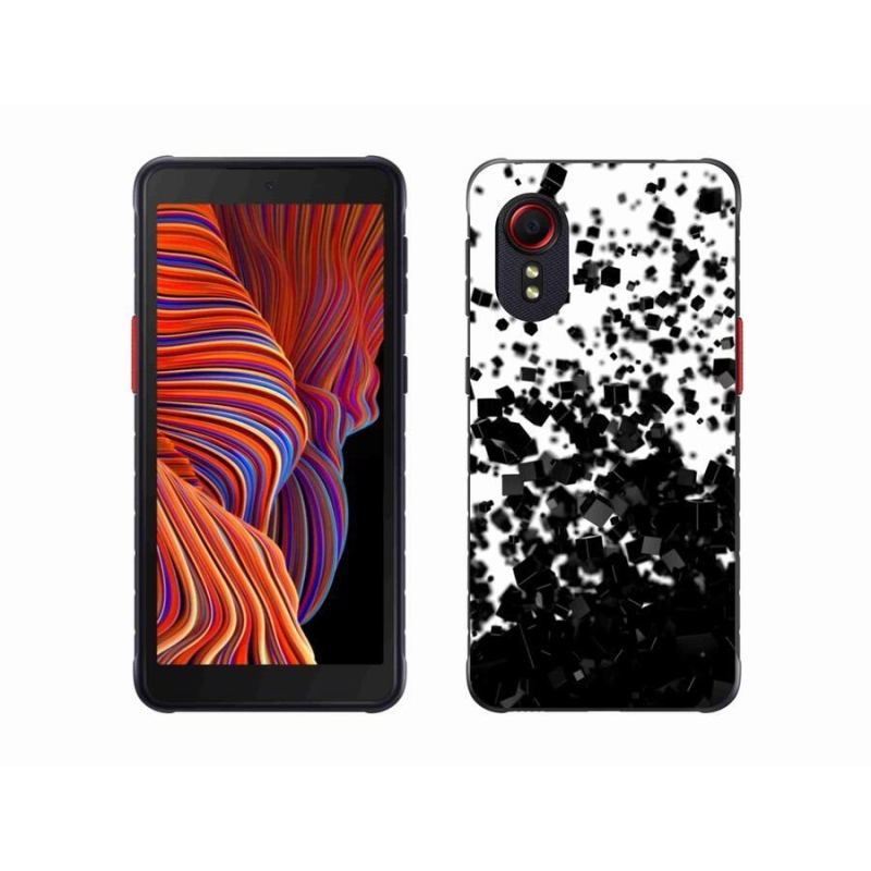 Gelový kryt mmCase na mobil Samsung Galaxy Xcover 5 - abstraktní vzor 1