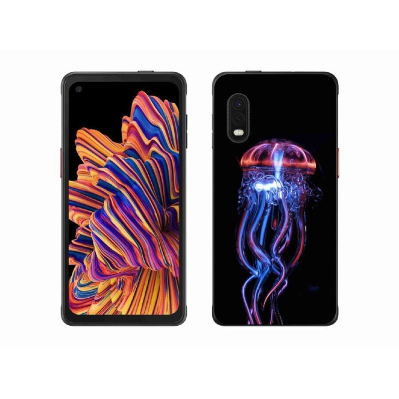 Gelový kryt mmCase na mobil Samsung Galaxy Xcover Pro - medúza