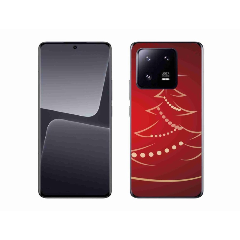 Gelový kryt mmCase na mobil Xiaomi 13 Pro - kreslený vánoční stromek