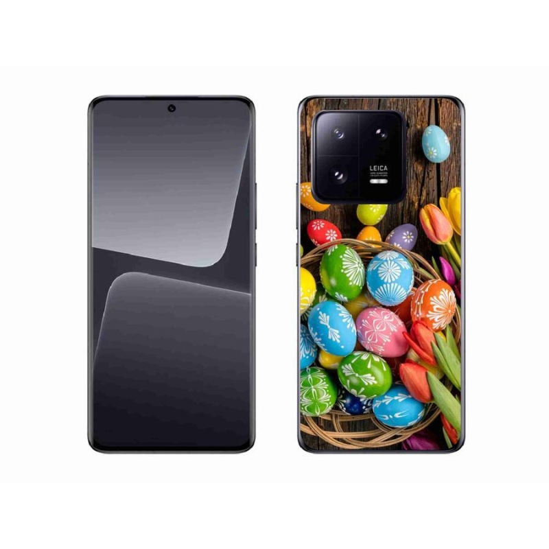 Gelový kryt mmCase na mobil Xiaomi 13 Pro - velikonoční vajíčka