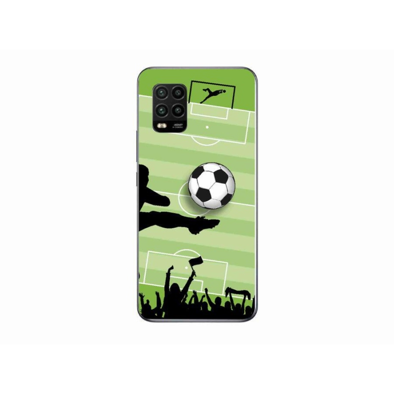 Gelový kryt mmCase na mobil Xiaomi Mi 10 Lite - fotbal 3