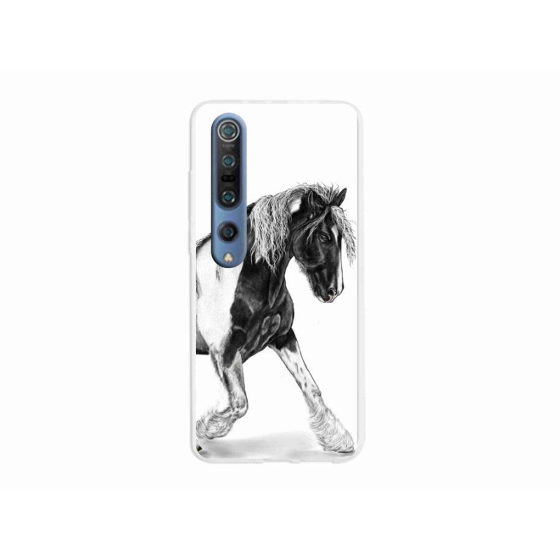 Gelový kryt mmCase na mobil Xiaomi Mi 10 Pro - kůň