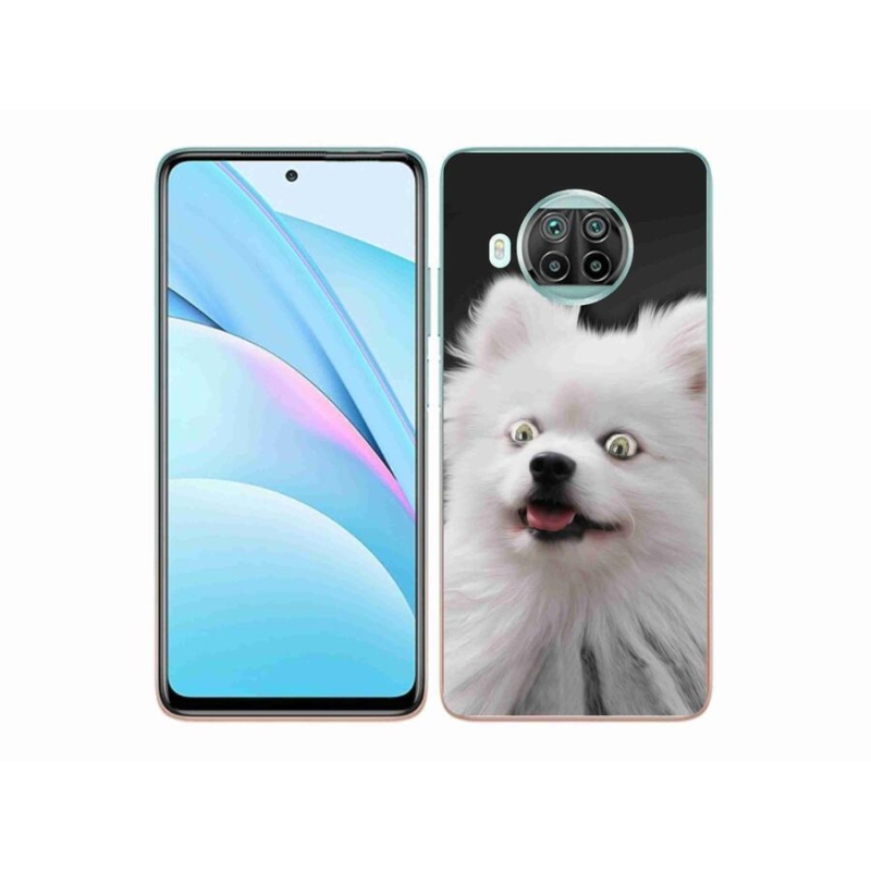 Gelový kryt mmCase na mobil Xiaomi Mi 10T Lite 5G - bílý špic