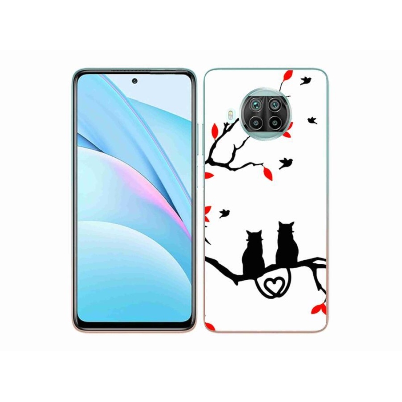 Gelový kryt mmCase na mobil Xiaomi Mi 10T Lite 5G - kočičí láska