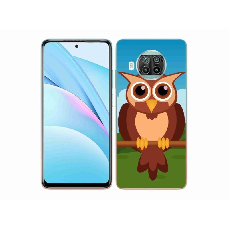 Gelový kryt mmCase na mobil Xiaomi Mi 10T Lite 5G - kreslená sova