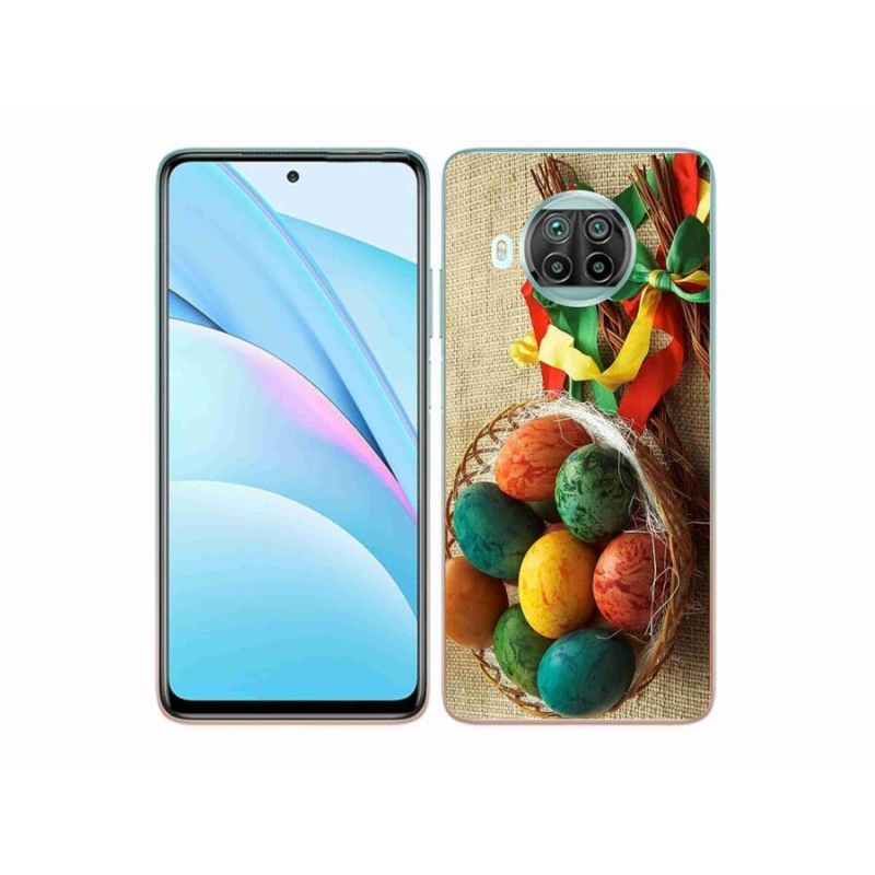 Gelový kryt mmCase na mobil Xiaomi Mi 10T Lite 5G - pomlázky a vajíčka