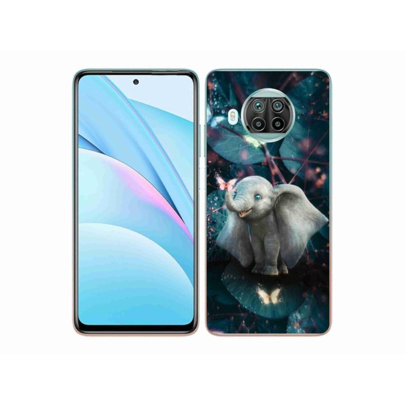 Gelový kryt mmCase na mobil Xiaomi Mi 10T Lite 5G - roztomilý slon