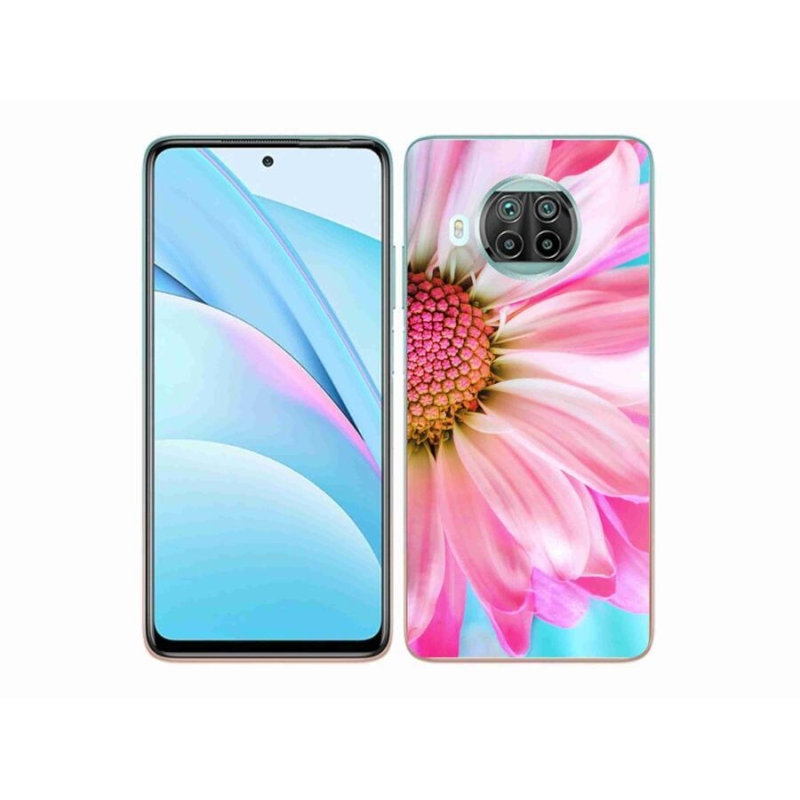 Gelový kryt mmCase na mobil Xiaomi Mi 10T Lite 5G - růžová květina