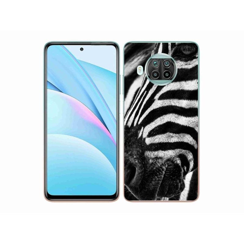 Gelový kryt mmCase na mobil Xiaomi Mi 10T Lite 5G - zebra